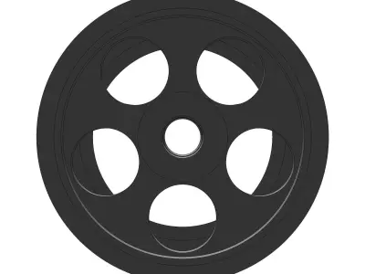 Work Meister S1 164 RIMS FOR HOTWHEELS 3D print model 3D print model