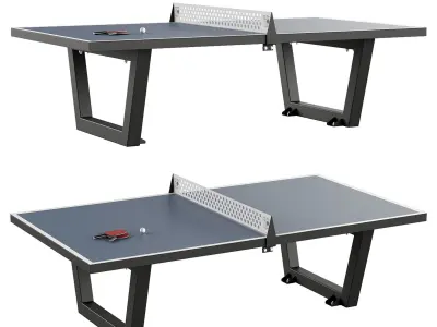 Table Tennis Ping Pong 3D model purchase