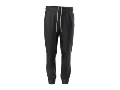 male sweat pants sport pants nike model  Low-poly 3D model