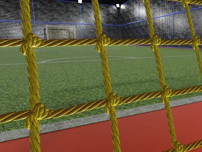 SOCCER FIELD 3D model