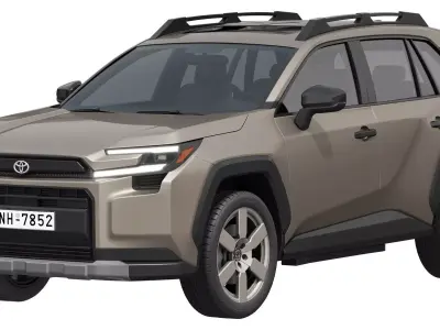 Toyota RAV4 Adventure 2026 3D model