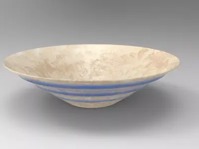 Puu Bowl Low-poly 3D model