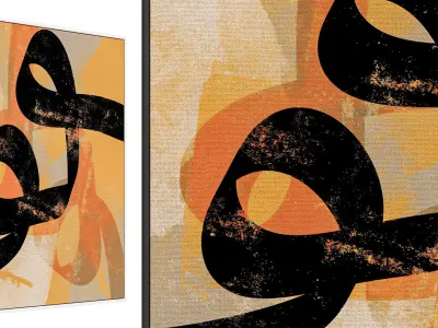 3 Abstract Frames Set 007 3D model