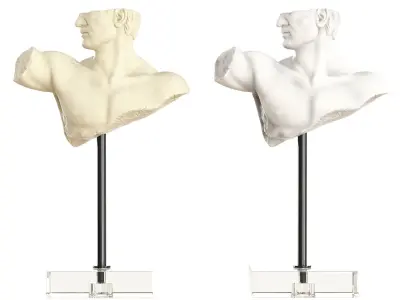 Sculpture Male Corps 3D model