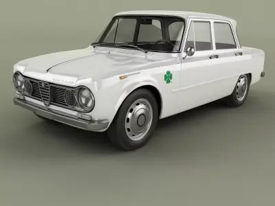 Alfa Romeo Giulia TI Super 3D model