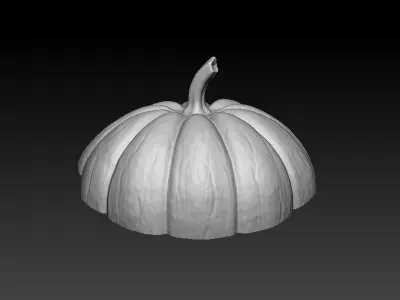 Pumpkin set for halloween 3D print model