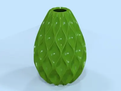 Flower Vase-10 3D print model