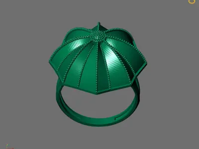 Women Plain Ring Ready STL Models Womens Ring 3d models 3D print model 29