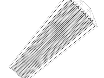 Corner Bass Trap 1 3D model