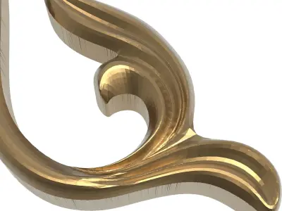  decorative pattern ready for 3D printing 3D model