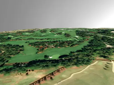 Augusta National Golf Club 3D model