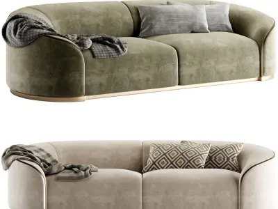 Rugiano Pierre Sofa 3D model