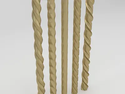 Twisted Column 3D model