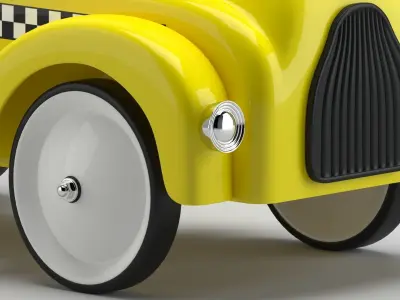 Toy Children Scooter Car 3D model