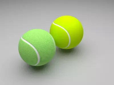 Tennis Balls 3D model