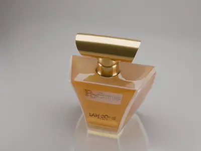 Luxury Perfume Bottle  Inspired by Poeme Lancome for Women 3D model