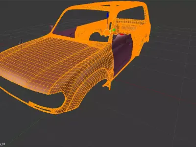 1997 Toyota Land Cruiser VX j80 3D model