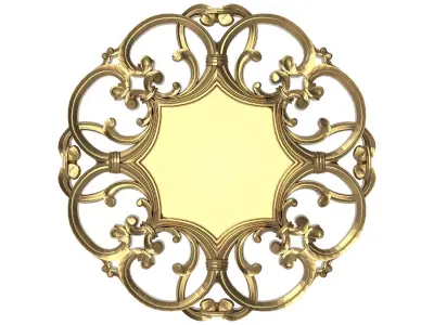 Carved Picture Frame 3D model 52