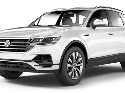 Volkswagen Touareg base 2019 3D model