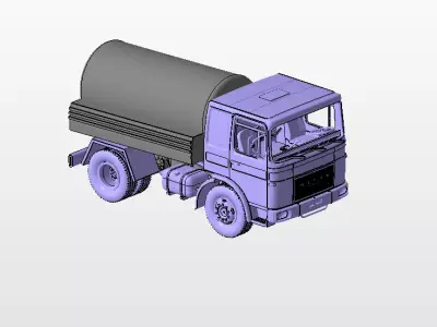 Roman Truck  3D print model