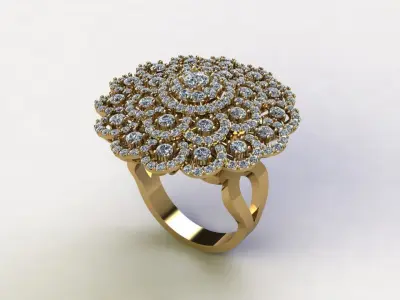 R229 new Asia design ring just release update 3D model