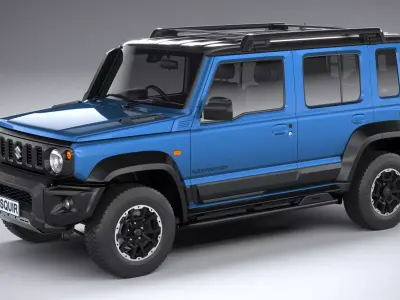 Suzuki Jimny 4expedition 5door 2024 3D model