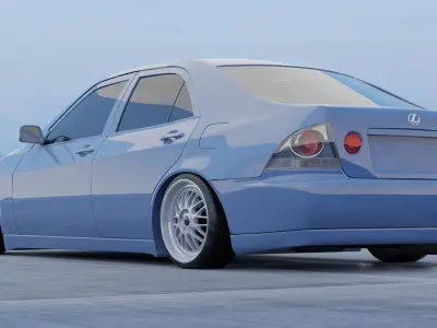 Lexus is300 3D model