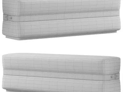  Ray Bench By Mezzo Collection 3D model