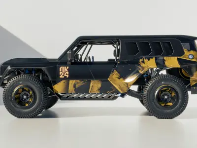 Land Cruiser 250 Prado Heavy Performance 3D model