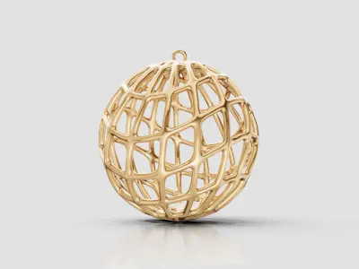Christmas Ornament Ball 3D print model