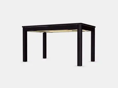 LANEBERG extendable table Low-poly 3D model