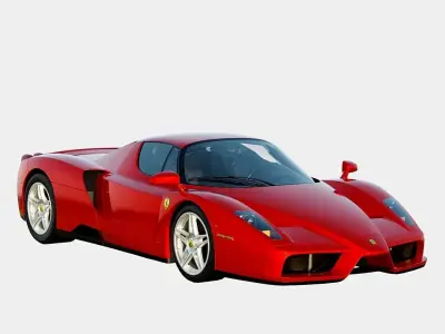 Ferrari Enzo 2002 Low-poly 3D model