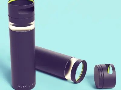 Modern Bottle 3D model