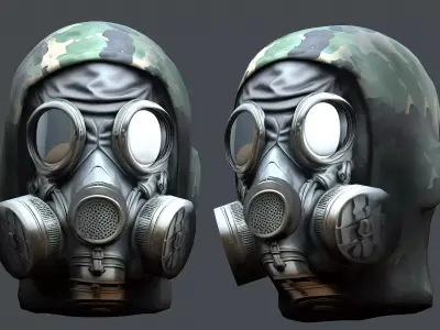 Helmet 3d model military combat Military Low-poly 3D model Low-poly 3D model buy