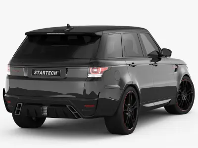 Range Rover Sport Startech 2014 3D model