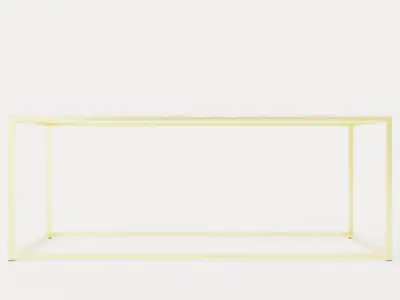 Nelly Coffee Table 120 Cm Low-poly 3D model