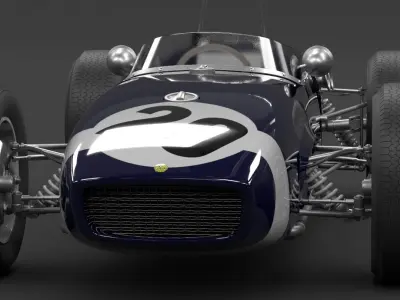 Lotus 18 Formula-1 3D model