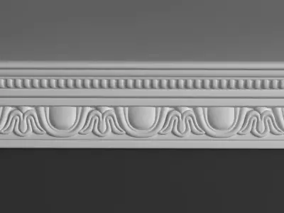 Cornice Moulding 3D model 3D model