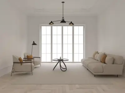 Chum Interior Design Scene 3D model