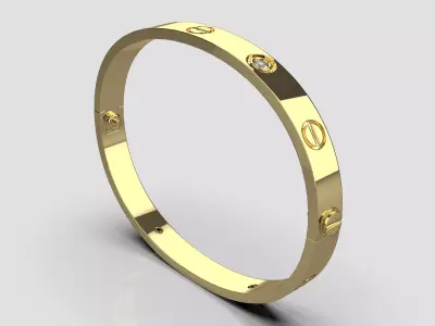 love bracelet cod28 3D print model