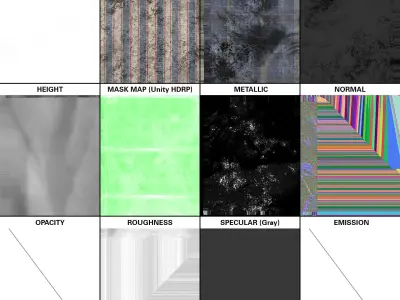 cleaning rag Low-poly 3D model