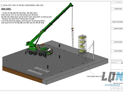 Steel Factory Construction Measures 3D model