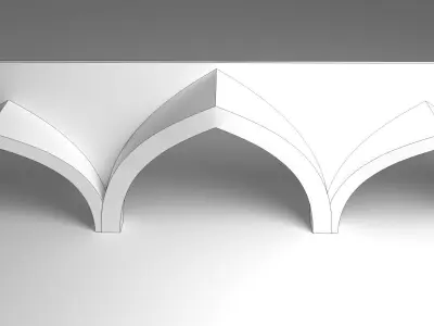 Indian Arch 3D model