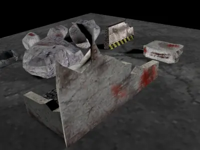 BD Horror Retrostyle PSX - Collection Vol 1 - Legacy Product Low-poly 3D model