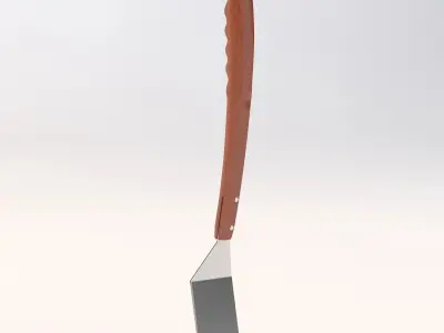 BBQ Spatula 02 3D model