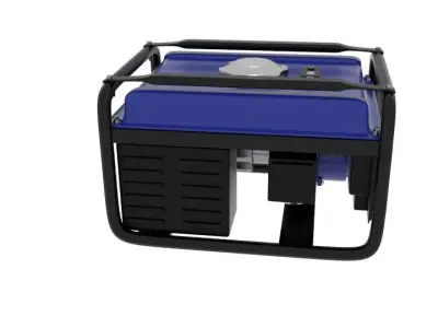  Green 300 Small Gas No Button  3D model