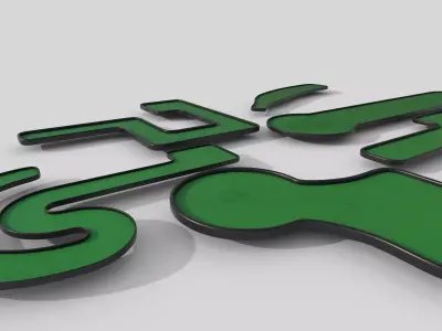 Miniature Golf Courses Collection 3D model