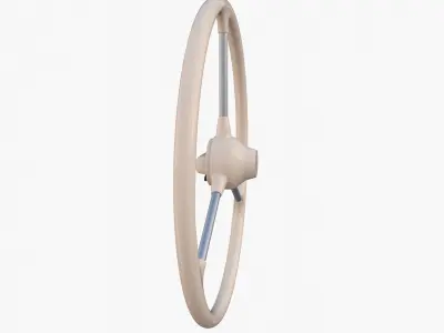Microcar Steering Wheel 3D model