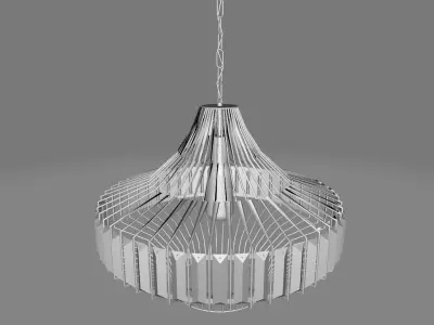 Light UniqueStatement Schoolhouse Pendant 3D model