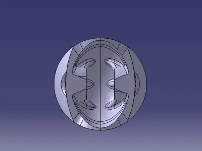 Piston head 3D print model